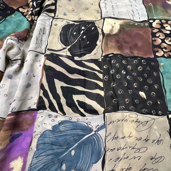 Vintage Christian Aujard Paris Blouse – Abstract Print – Small - Picture 7 of 8